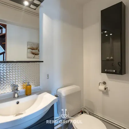 公寓 28 Bonnes Raisons - Lovely Duplex - Center With Private Parking 翁弗勒尔