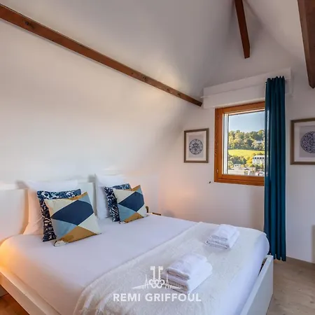 Apartamento 28 Bonnes Raisons - Lovely Duplex - Center With Private Parking Honfleur